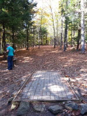 Woodland Valley, Black Bear, Hole 5 Long tee pad