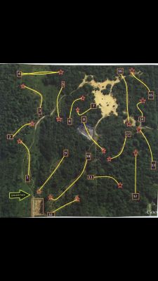 LakeShore Disc Golf Complex, Rats Nest, Hole 1 Hole sign