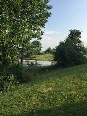 Slippery Rock University, Main course, Hole 18 Midrange approach