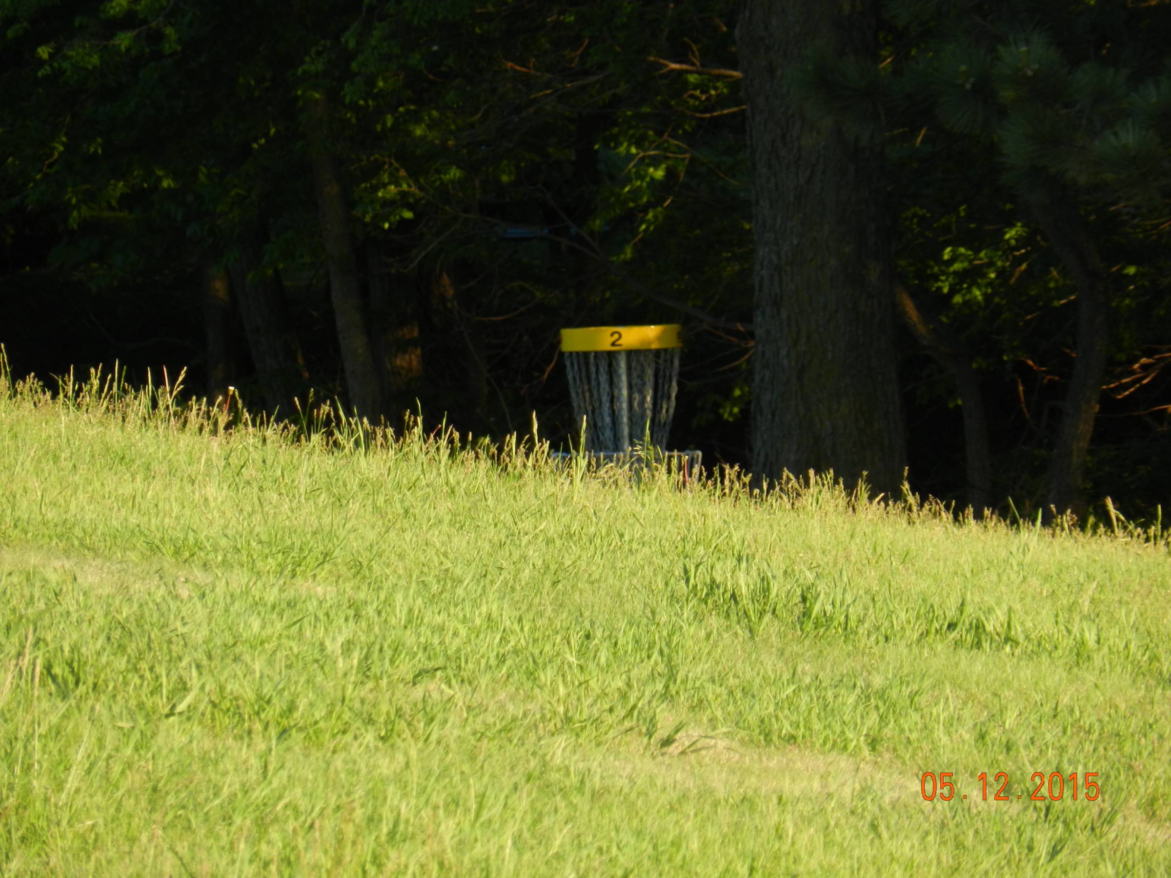 Hole 2 • Airport Park (Concordia, KS) Disc Golf Courses Disc Golf Scene