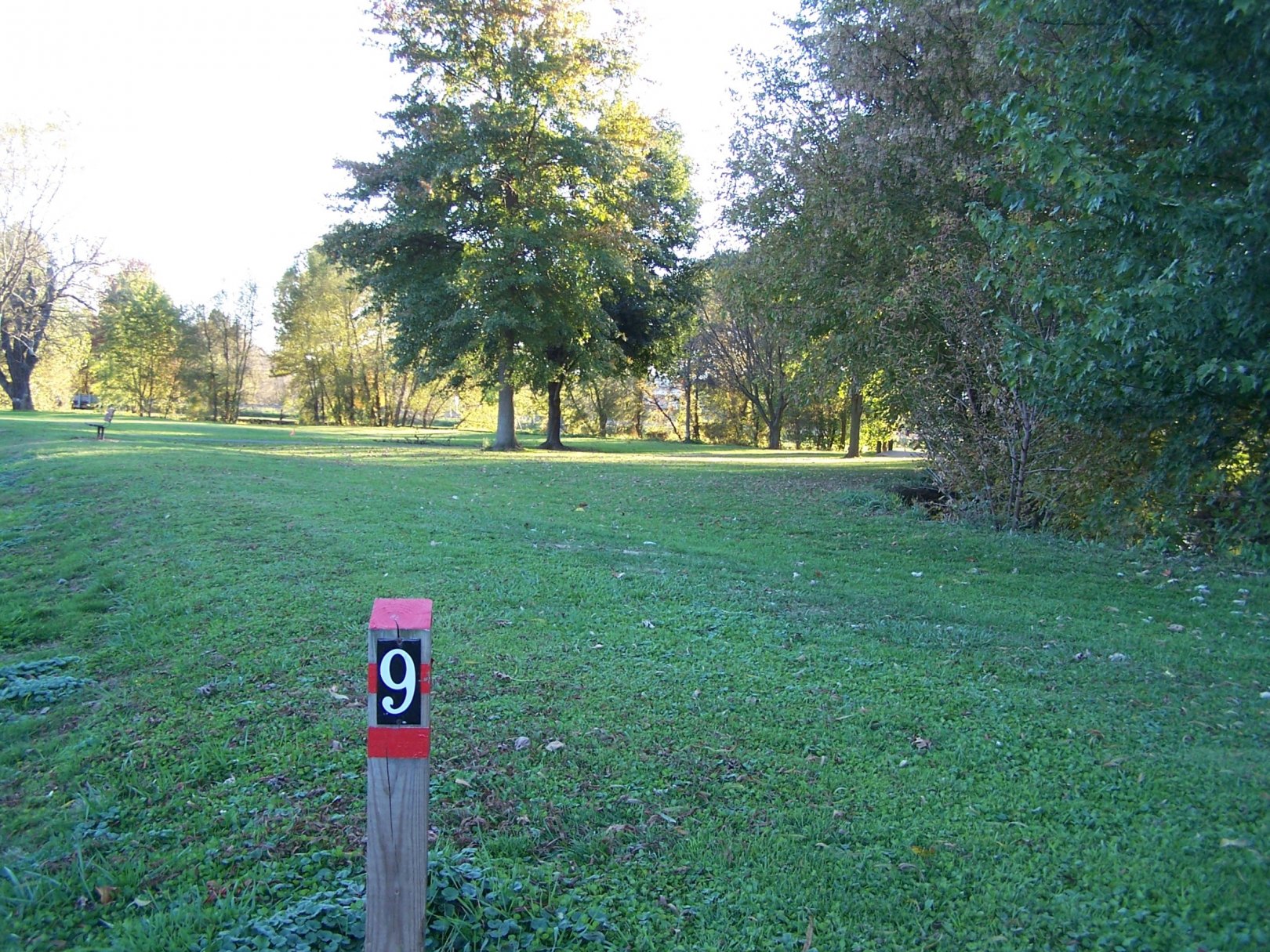 Hole 9 • Woodsboro Regional Park (Woodsboro, MD) Disc Golf Courses