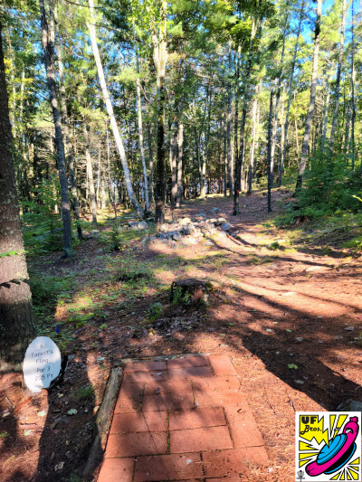 Woods at Beauty Hill, Main course, Hole 6 Tee pad