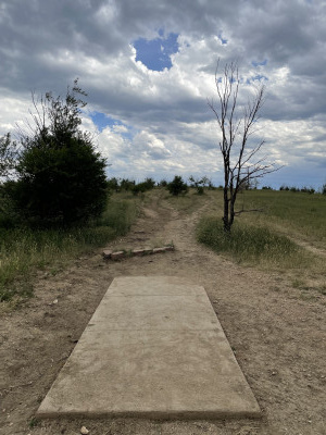 Fehringer Ranch, Main course, Hole 4 Tee pad