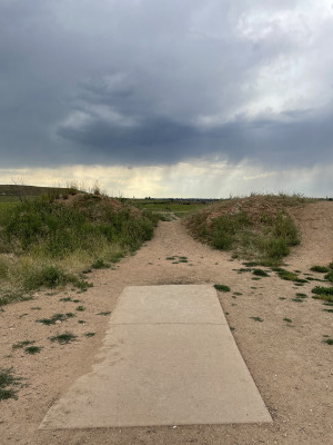 Fehringer Ranch, Main course, Hole 13 Tee pad