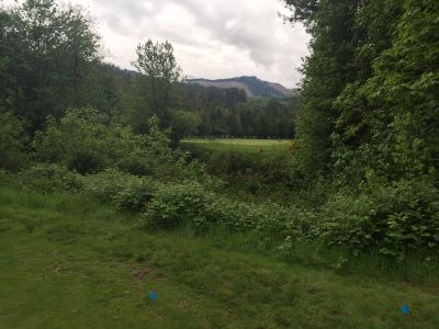 Elkhorn Golf Course, Main course, Hole 24 Tee pad