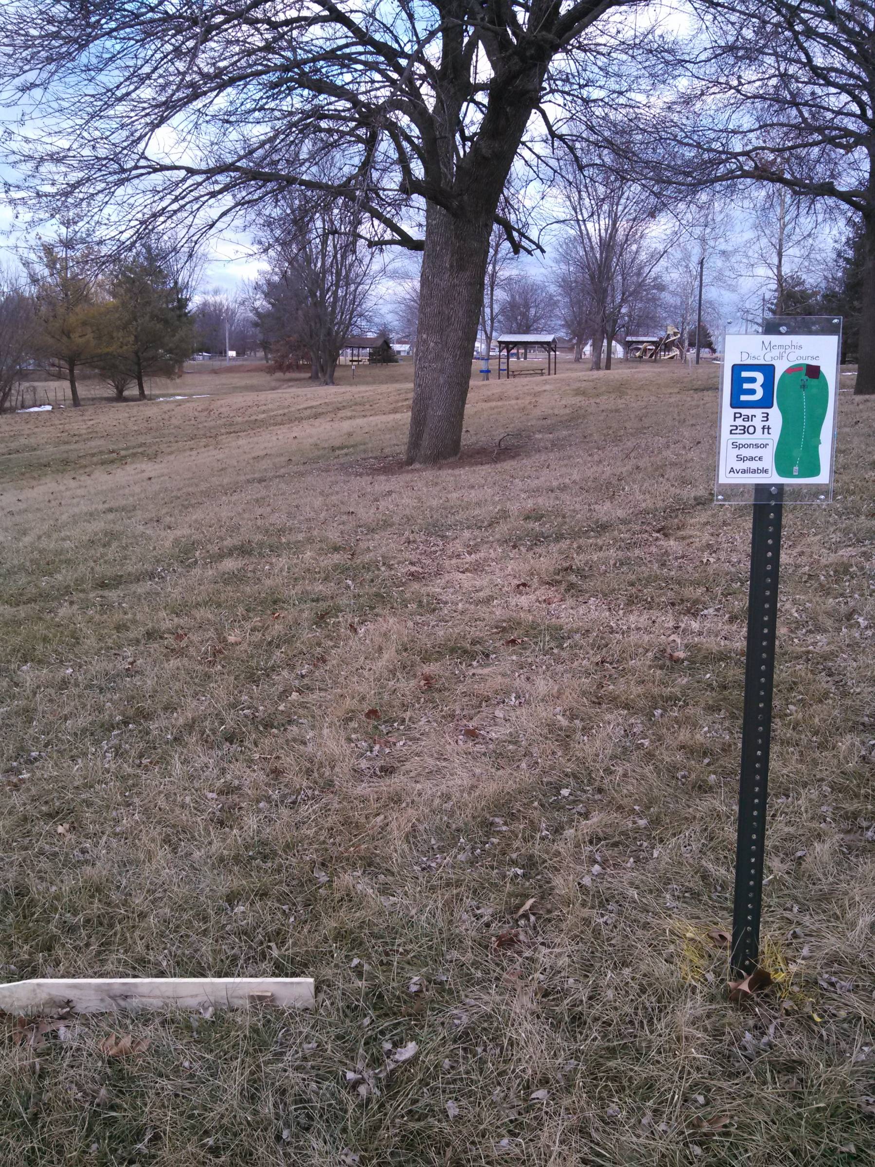 Hole 3 • Memphis DGC (Memphis, MO) Disc Golf Courses Disc Golf Scene
