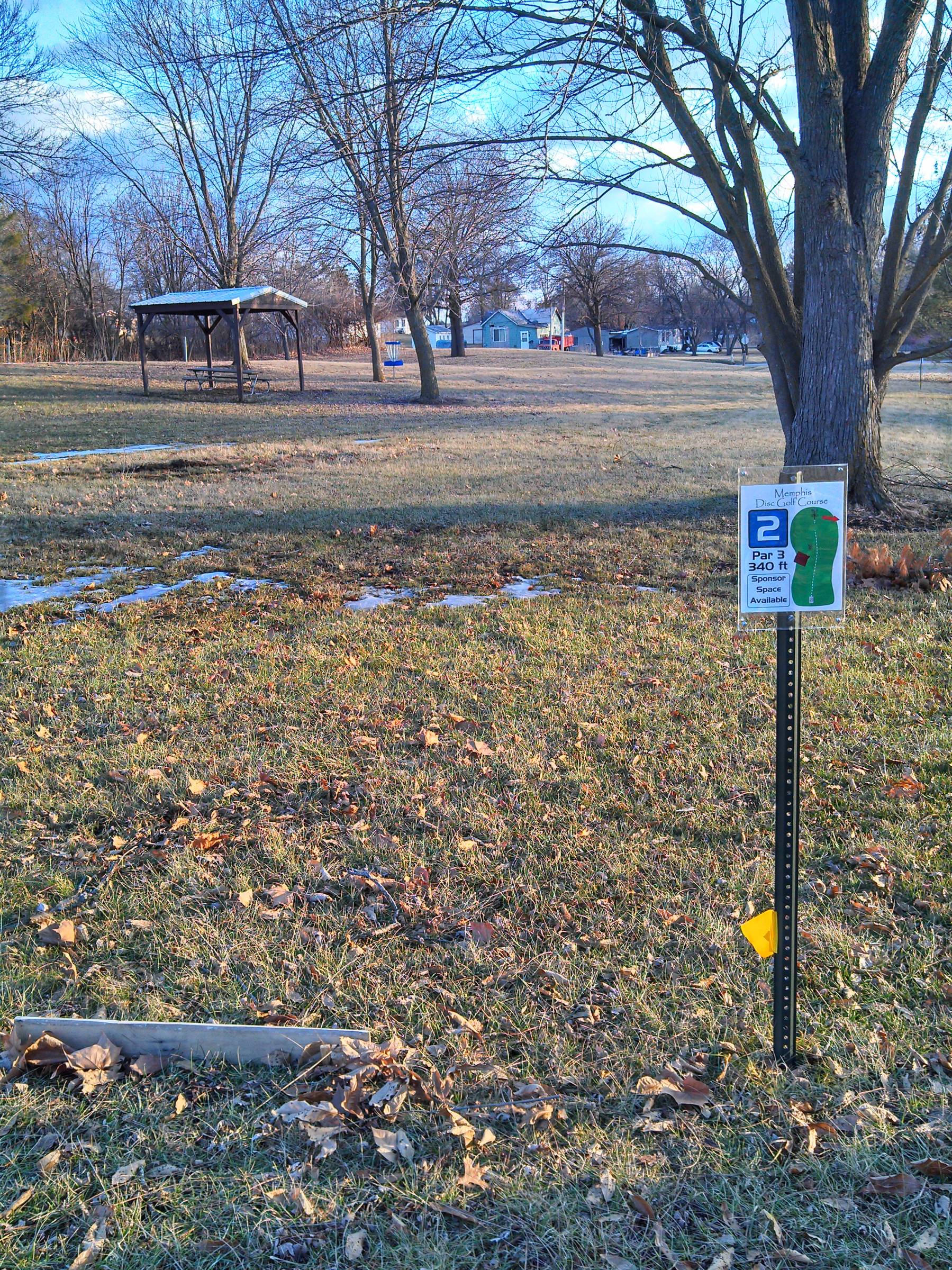 Hole 2 • Memphis DGC (Memphis, MO) Disc Golf Courses Disc Golf Scene