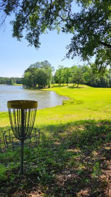 Lake Meriwether Park, Main course, Hole 10 Reverse (back up the fairway)