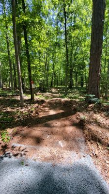 Lake Meriwether Park, Main course, Hole 17 Tee pad