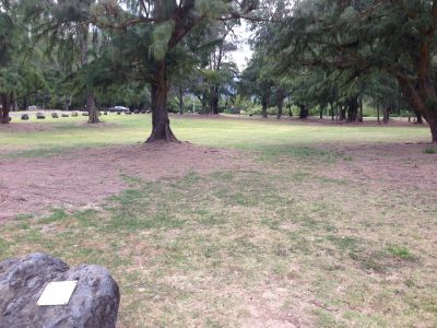 Bellows Field Beach DGC, Main course, Hole 5 Tee pad