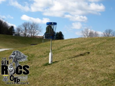 Codorus Township Park, Main course, Hole 8 Alternate pin