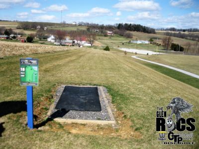 Codorus Township Park, Main course, Hole 18 Long tee pad