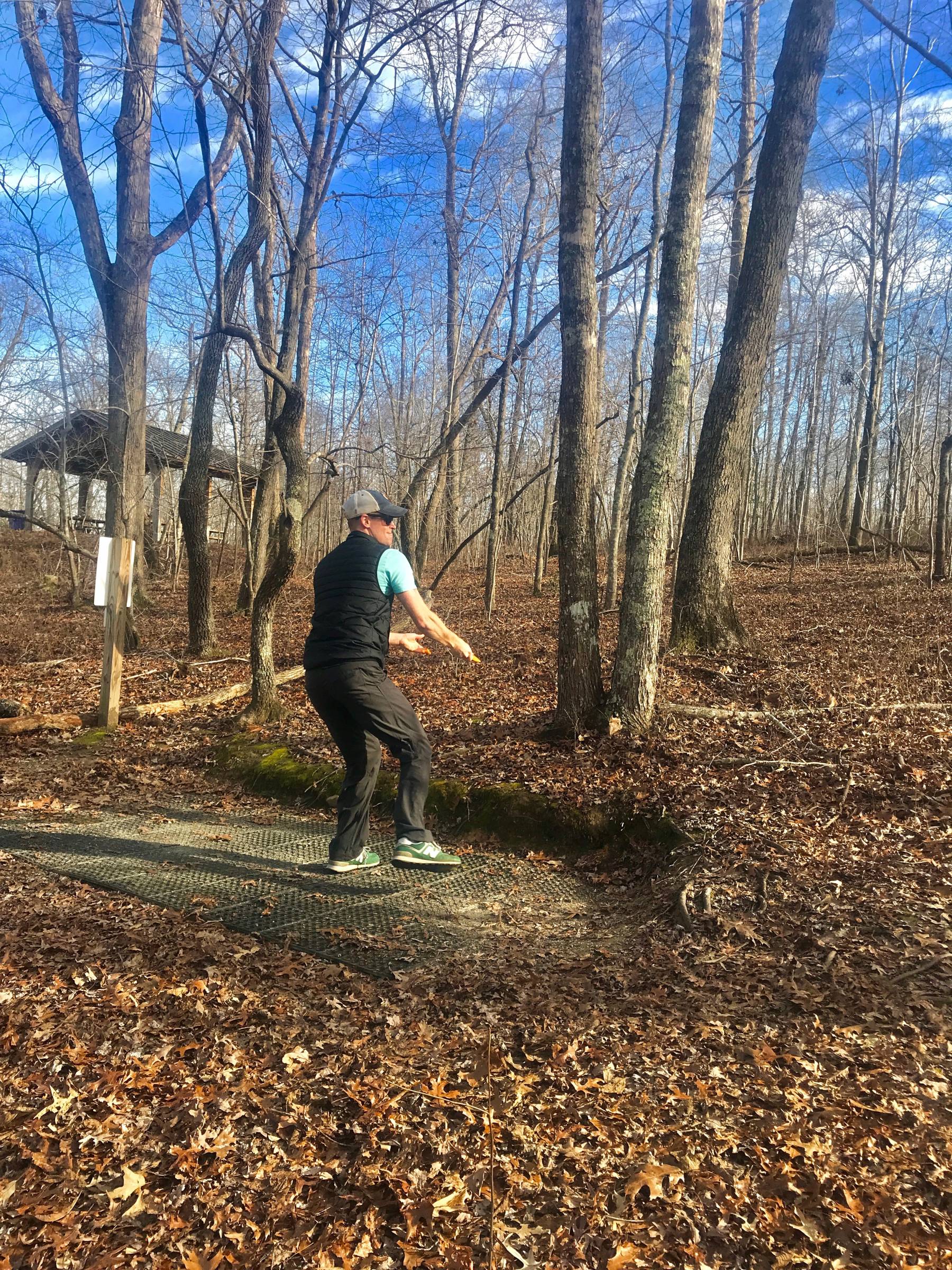 Hole 12 • Rock Ridge Park (Pittsboro, NC) Disc Golf Courses Disc Golf Scene