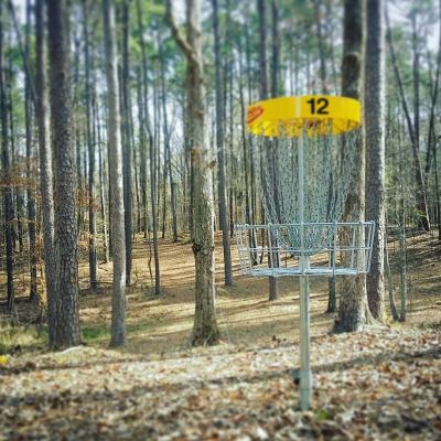 Lake Claiborne State Park, Whitetail, Hole 12 Reverse (back up the fairway)