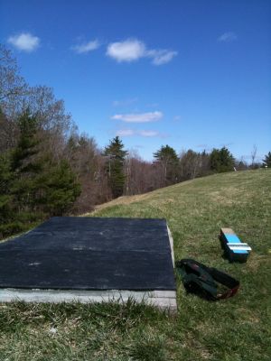 Pye Brook Park, Main course, Hole 17 Tee pad