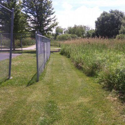 Woolley Park, Main course, Hole 2 Tee pad