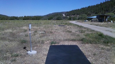 Two Gray Hares, Main course, Hole 18 Middle tee pad