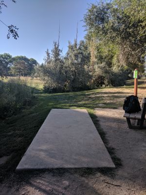 Roots DGC, Main course, Hole 2 Tee pad