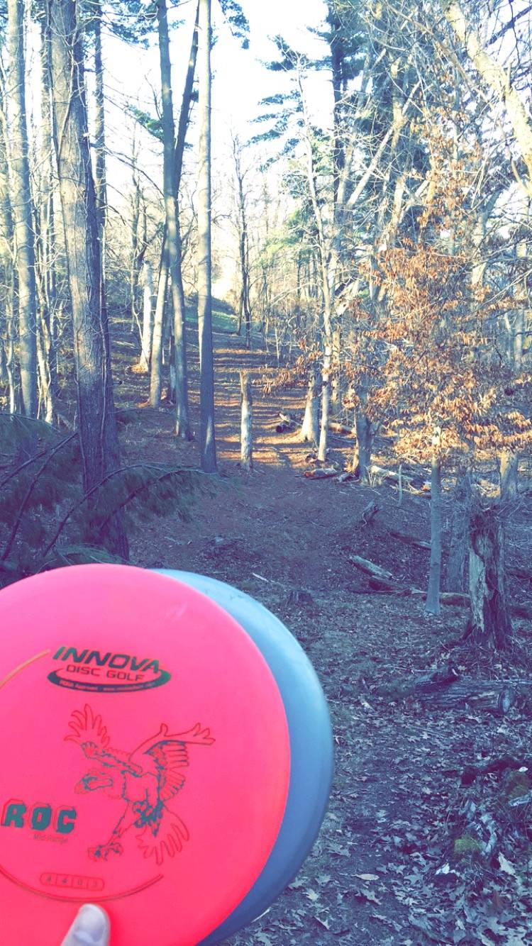 Hole 2 • Rotary Park (Huntington, WV) Disc Golf Courses Disc Golf Scene