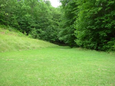 The Mountwood Monster, Main course, Hole 1 Long tee pad