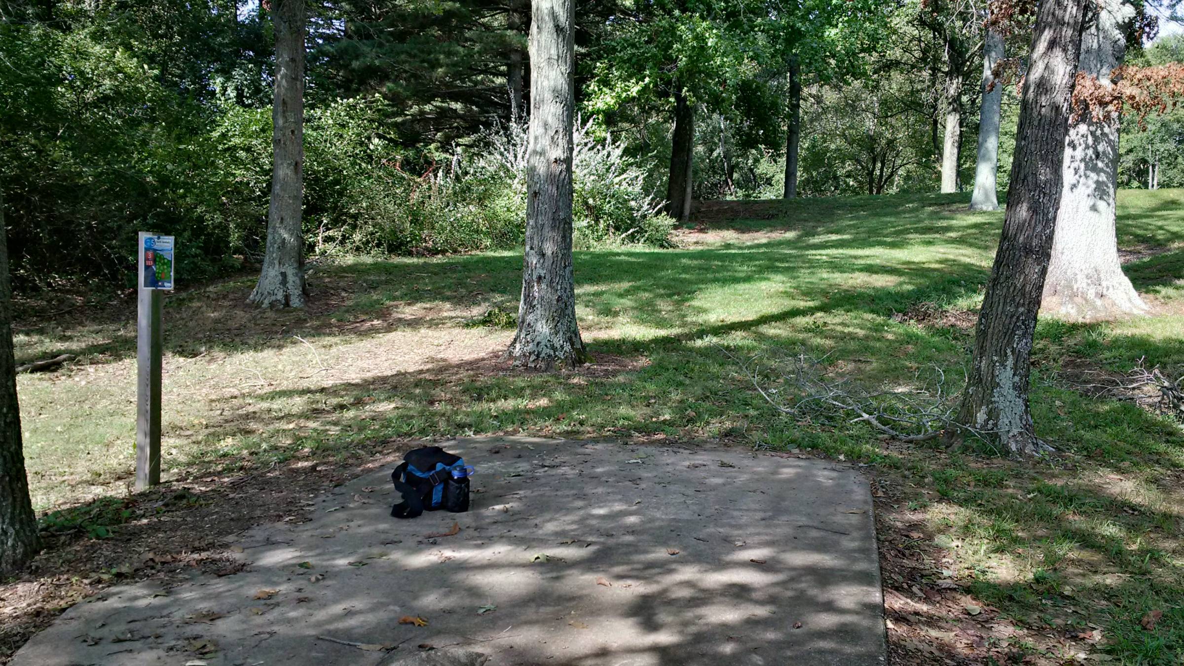 Hole 5 • North Sandusky DGC (Sesser IL) Disc Golf Courses Disc