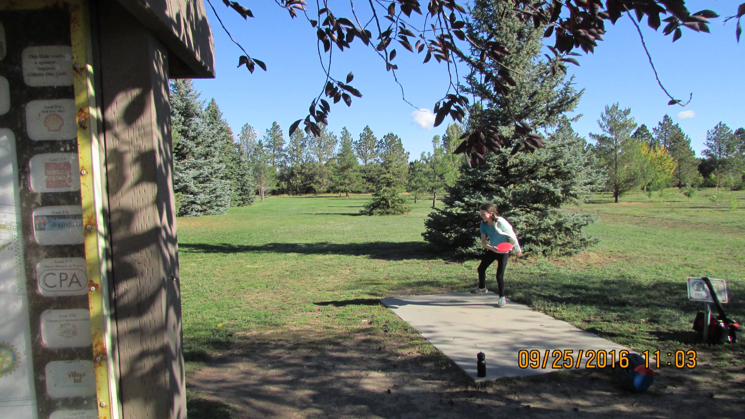Hole 3 • Energy Rotary Club Disc Golf Course (Gillette, WY) Disc Golf