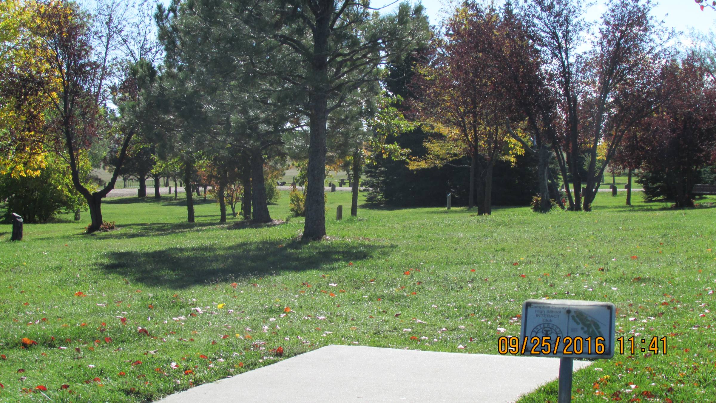 Hole 9 • Energy Rotary Club Disc Golf Course (Gillette, WY) Disc Golf