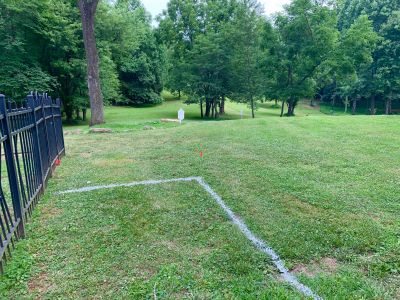 Spilman Park, Main course, Hole 1 Hole sign