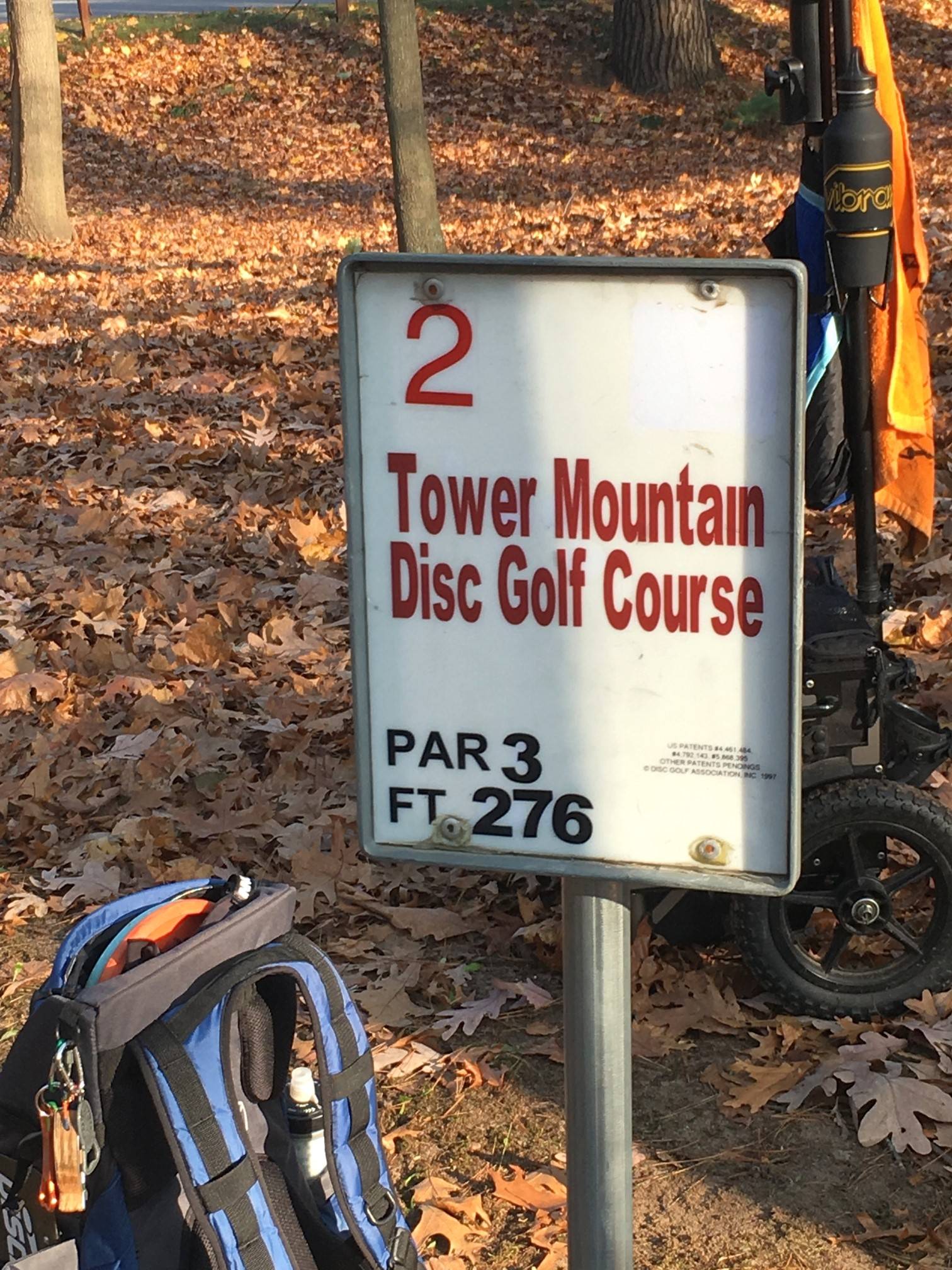 Hole 2 • Tower Park (Greenville, MI) Disc Golf Courses Disc Golf Scene