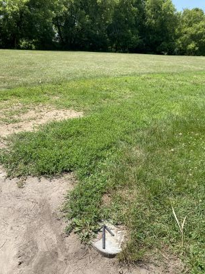 Comfort Lake Park, Main course, Hole 7 Tee pad