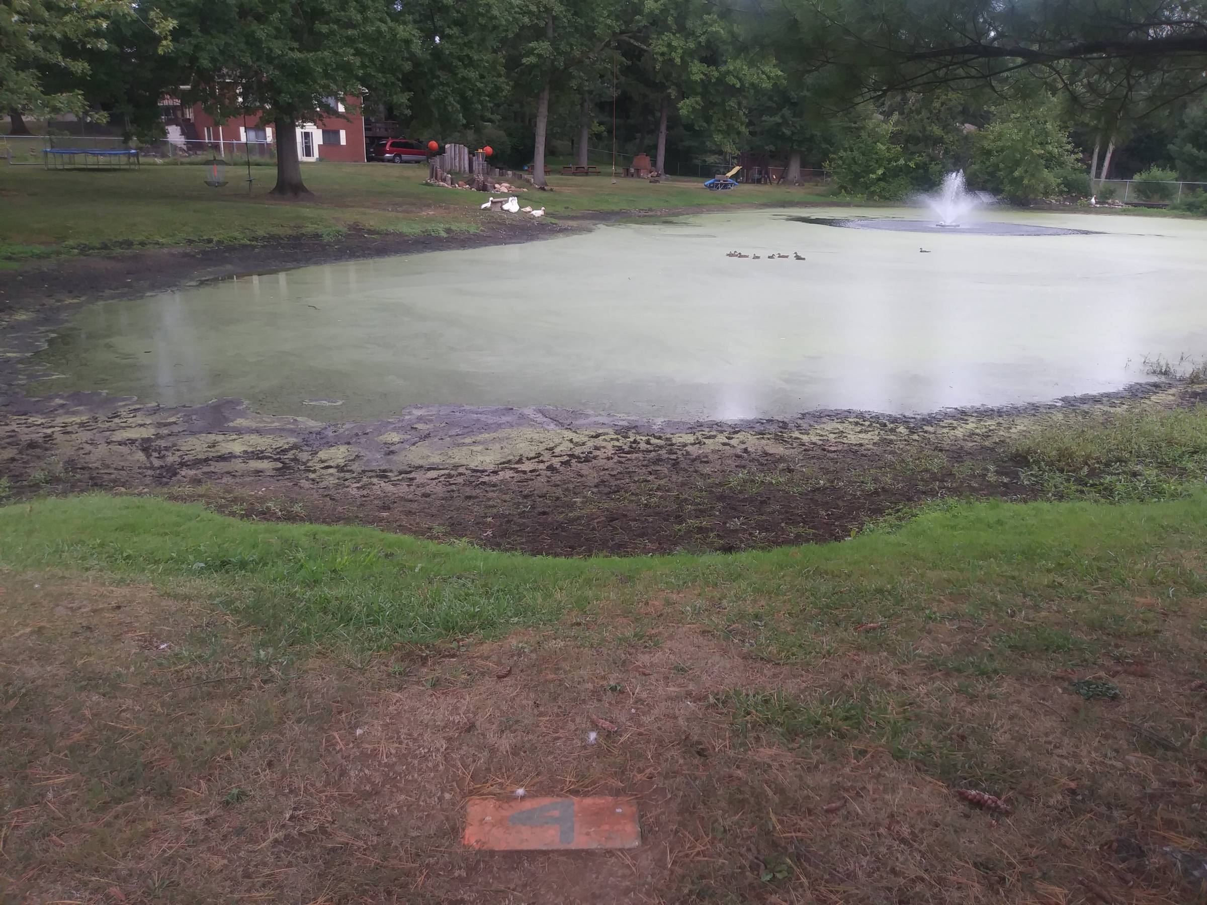 Hole 4 • Putters Only (Canton, OH) Disc Golf Courses Disc Golf Scene