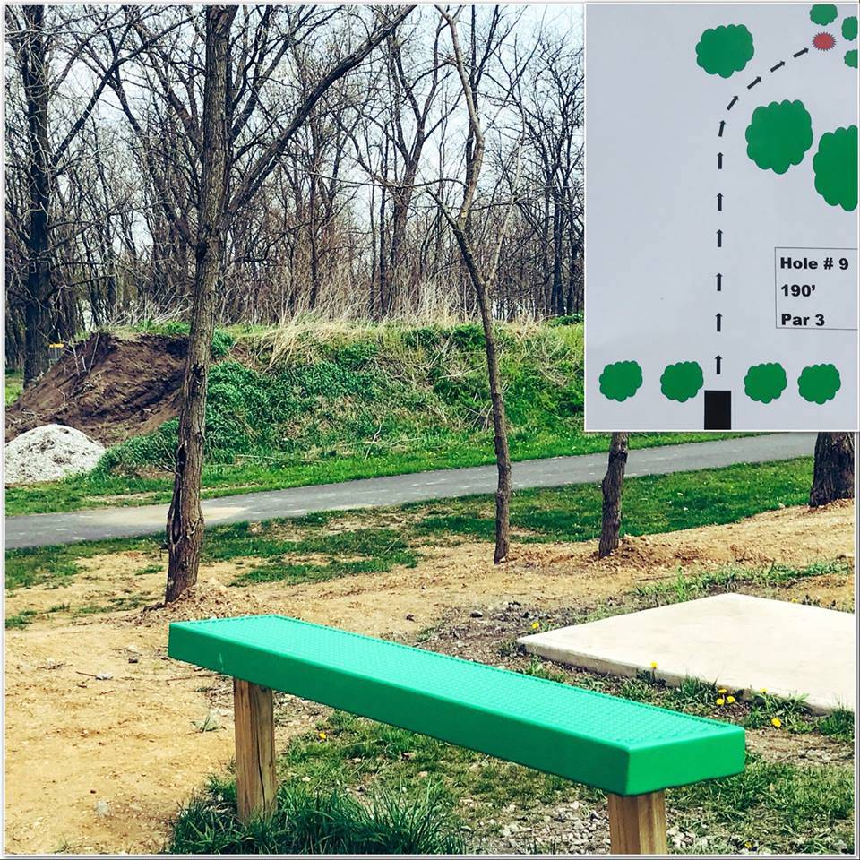 Hole 9 • Akron Community DGC (Akron, IN) Disc Golf Courses Disc