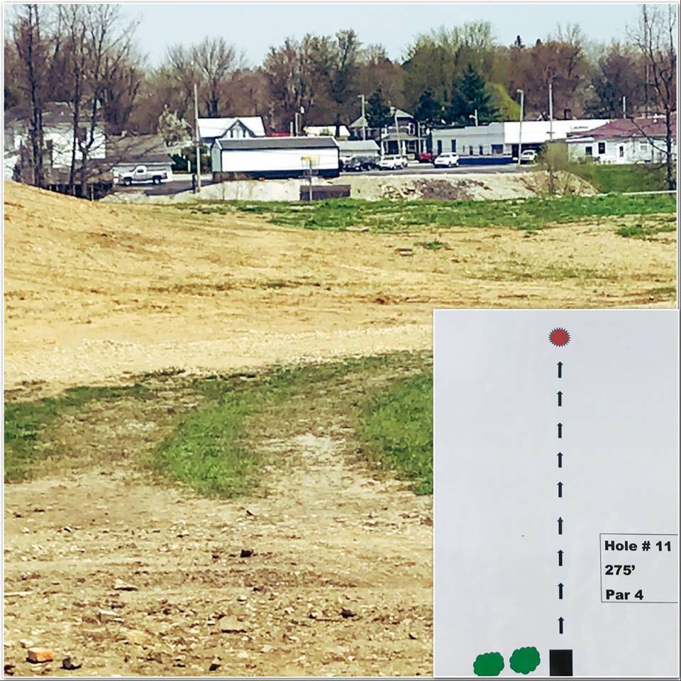 Hole 11 • Akron Community DGC (Akron, IN) Disc Golf Courses Disc