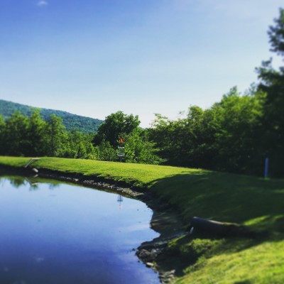 Jay Peak, Main course, Hole 17 Short tee pad