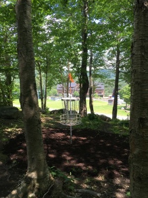 Jay Peak, Main course, Hole 2 Reverse (back up the fairway)