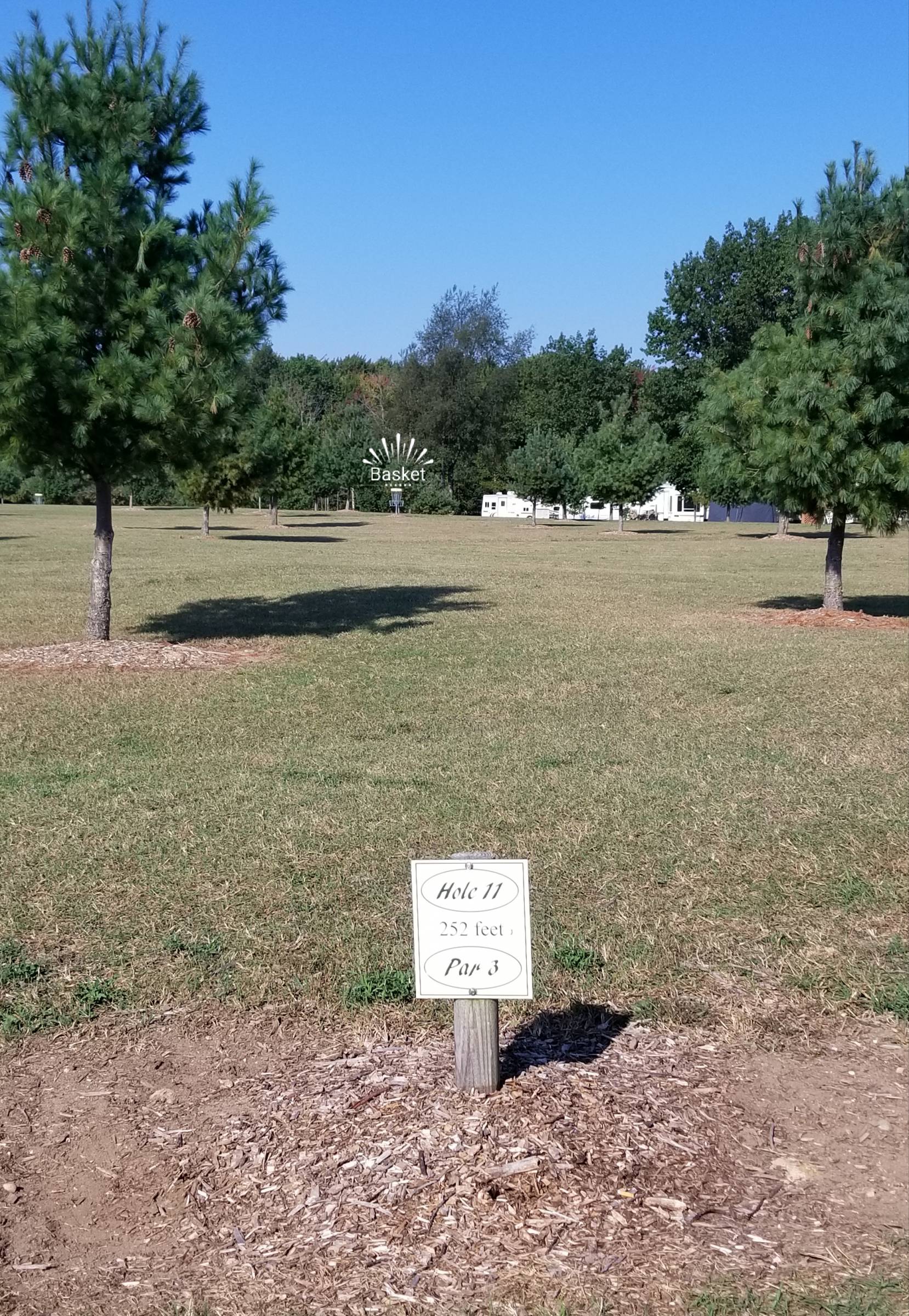 Hole 11 • Camper's Haven Family Campground (Bad Axe, MI) Disc Golf