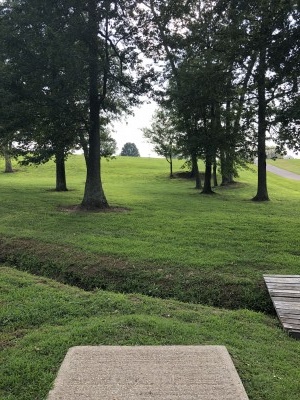 Mahr Park, Recreational course, Hole 9 Long tee pad