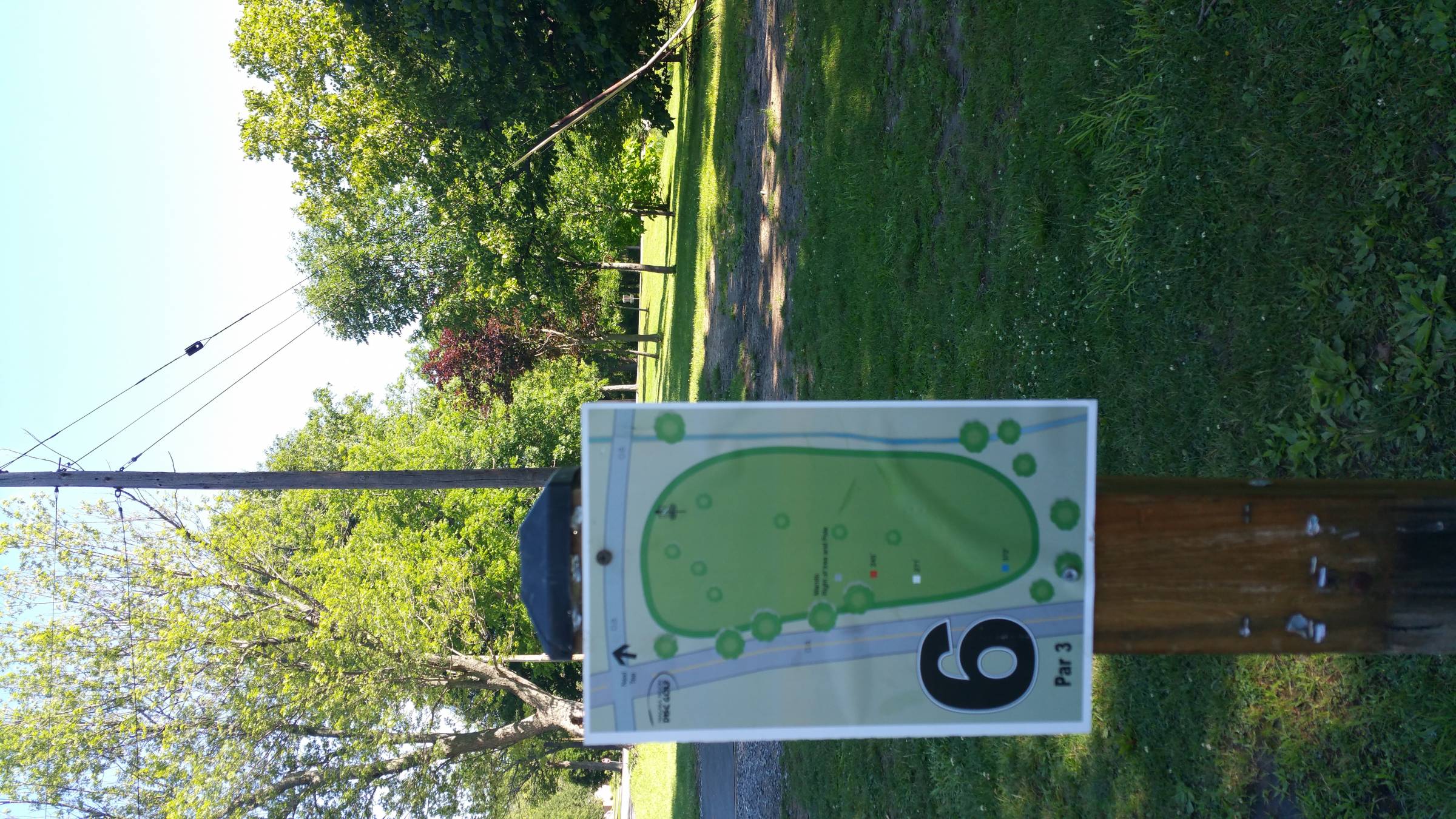 Hole 6 • Como Lake Park (Lancaster, NY) Disc Golf Courses Disc Golf