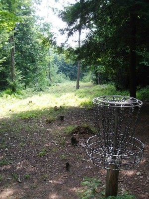 Hyzer Creek, Main course, Hole 10 Reverse (back up the fairway)