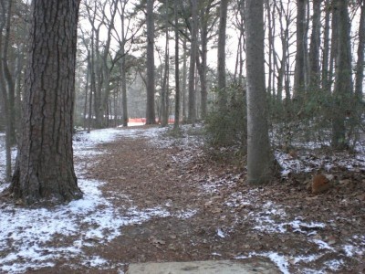 Wills Park, Main course, Hole 16 Tee pad