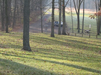 Heritage Park, Heritage Park DGC, Hole 5 Short approach