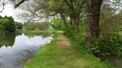 Victory Park, Main course, Hole 11 Tee pad