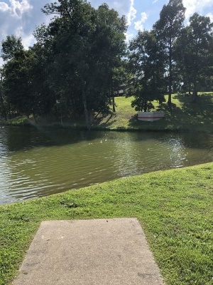 Mike Miller County Park, Main course, Hole 17 Long tee pad