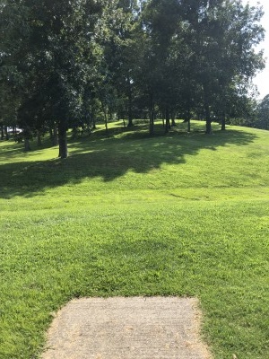 Mike Miller County Park, Main course, Hole 7 Long tee pad