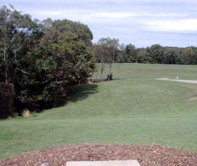 Banklick Woods Park, Main course, Hole 2 Tee pad