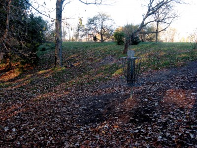 Hudson Mills Metropark, Original course, Hole 3 Reverse (back up the fairway)