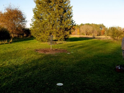 Hudson Mills Metropark, Original course, Hole C Reverse (back up the fairway)