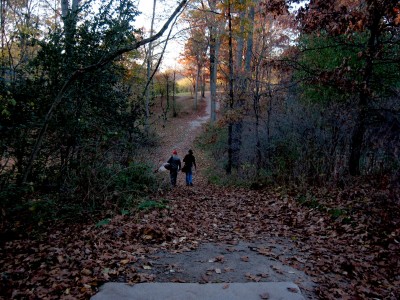 Hudson Mills Metropark, Original course, Hole 6 Long tee pad