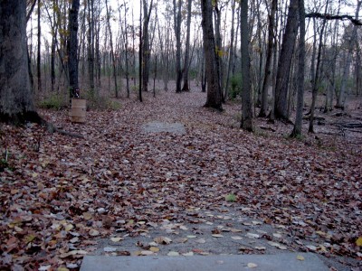 Hudson Mills Metropark, Original course, Hole 13 Long tee pad