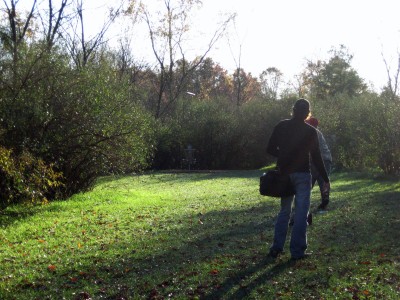 Hudson Mills Metropark, Original course, Hole 1 Midrange approach